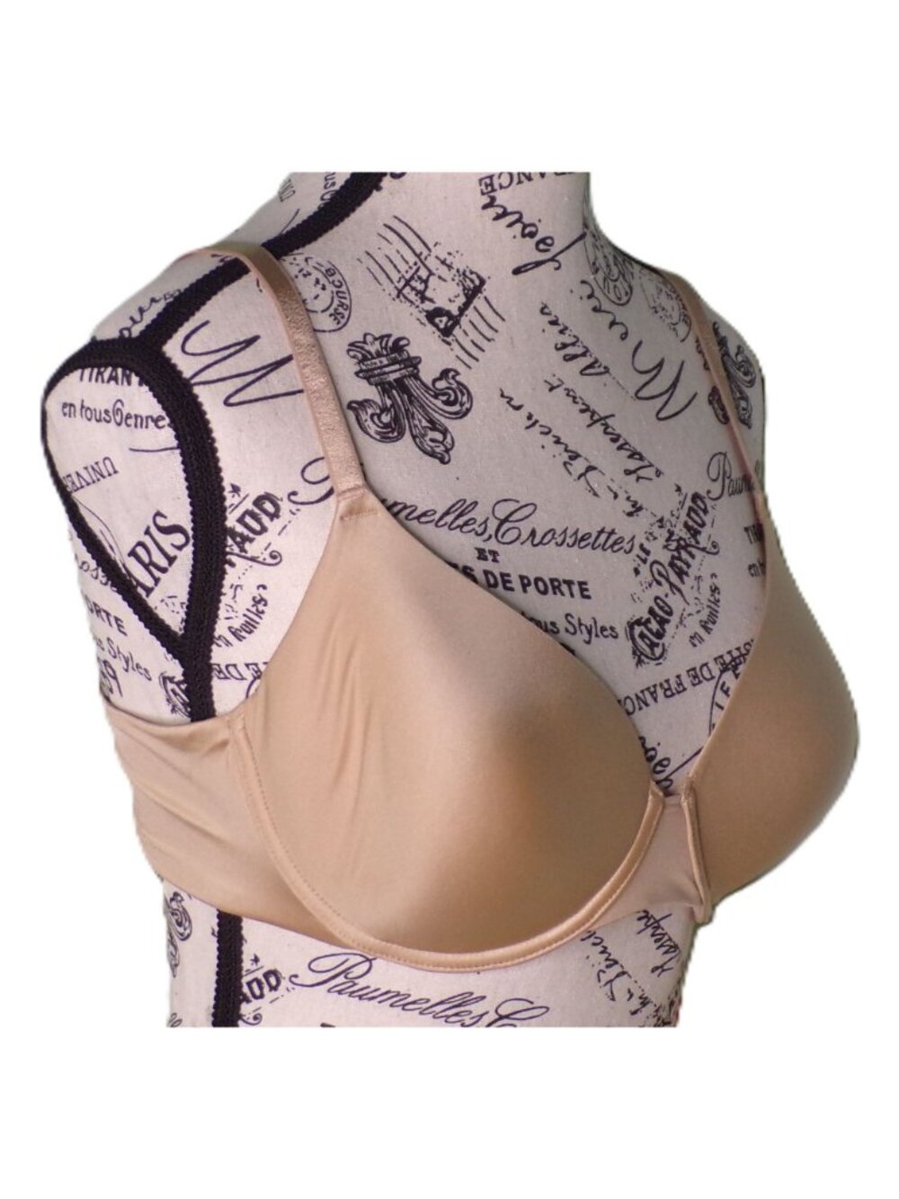🆕 NATORI EverFit Seamless Convertible T-Shirt Bra 36C Beige #721362 - Picture 6 of 9